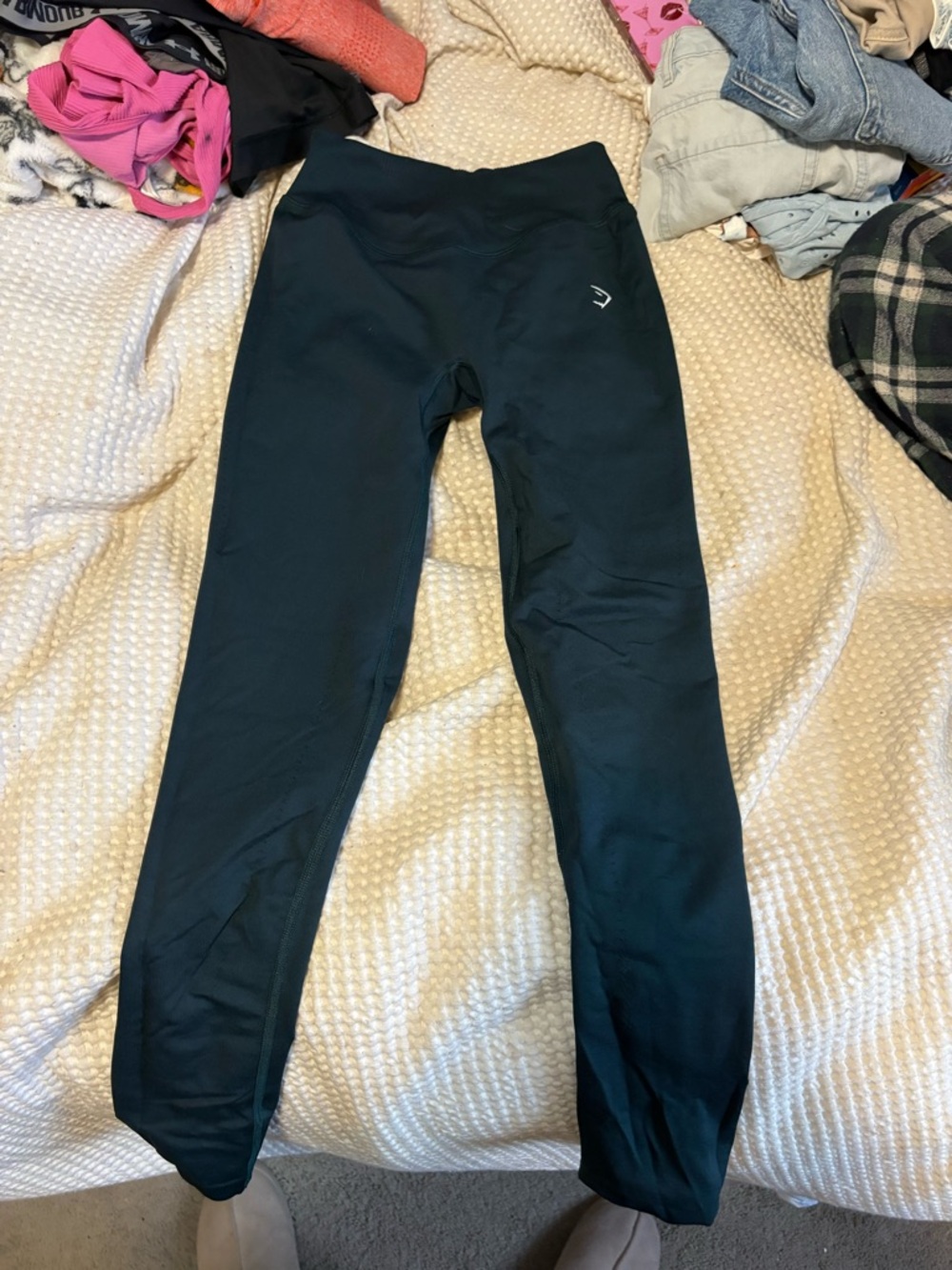 Gymshark Black High-Waisted Leggings